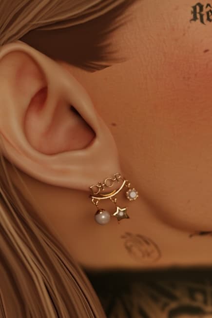 Серьги Jade Earrings